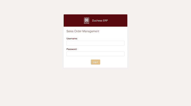 Duchess Sale Order Management